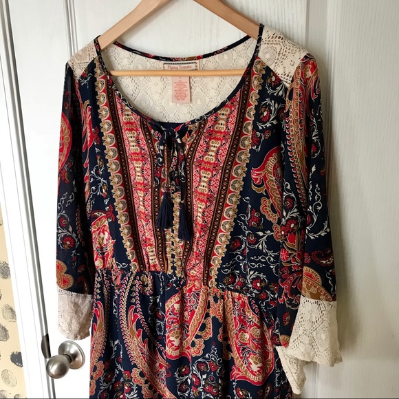 Boho dress, Large - Picture 2 of 8